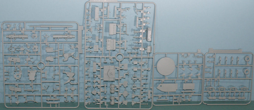DML 6728 1/35 Ardel-Rheinmetall 8.8cm Pak 43 Waffentraeger Parts Image 03
