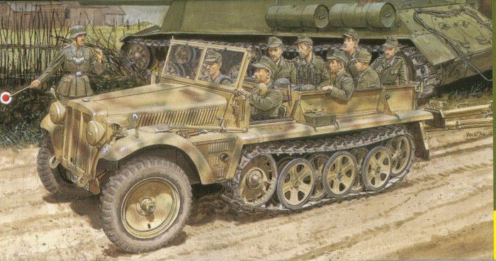 Sd.Kfz.10 Ausf.B 1942 Production