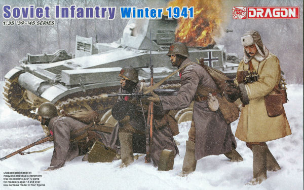 Soviet Infantry Winter 1941