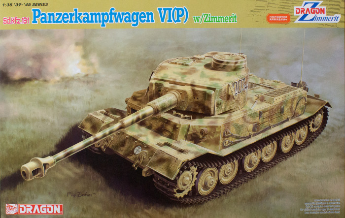 Panzerkampfwagen VI(P) w/Zimmerit