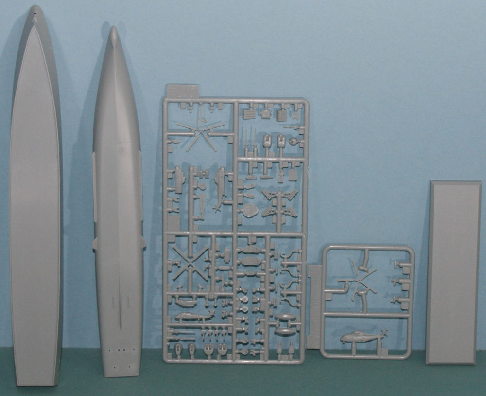 DML 7109 1/350 HMS Dragon Type 45 Destroyer Batch 2 Parts Image 01