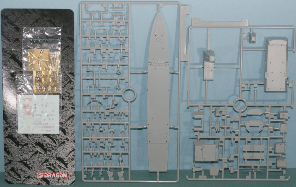 DML 7109 1/350 HMS Dragon Type 45 Destroyer Batch 2 Parts Image 02