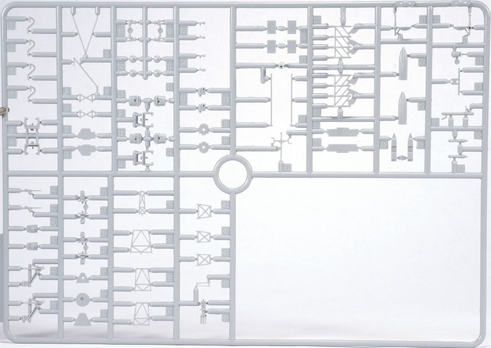 DML 7121 1/700 USS Chicago CG 11 Parts Image 02