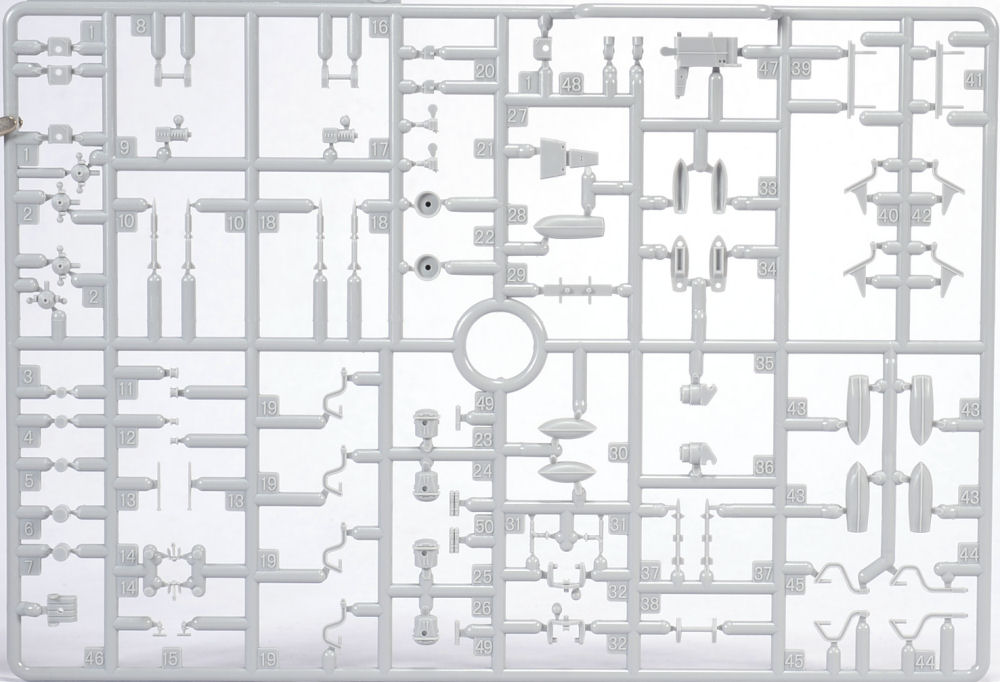 DML 7121 1/700 USS Chicago CG 11 Parts Image 04