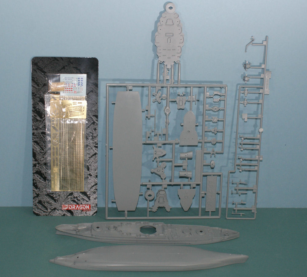 DML 7129 1/700 Pearl Harbor Attack Parts Image 01