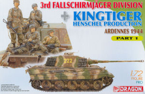 Scale 3rd Fallschirmjaeger Division - Kingtiger Henschel Production Ardennes 1944 Part 1