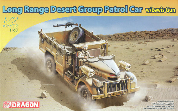 Long Range Desert Group Patrol Car w/Lewis Gun