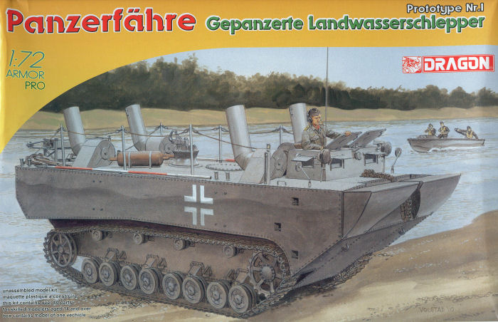 Panzerfaehre Gepanzerte Landwasserschlepper Prototype No.1