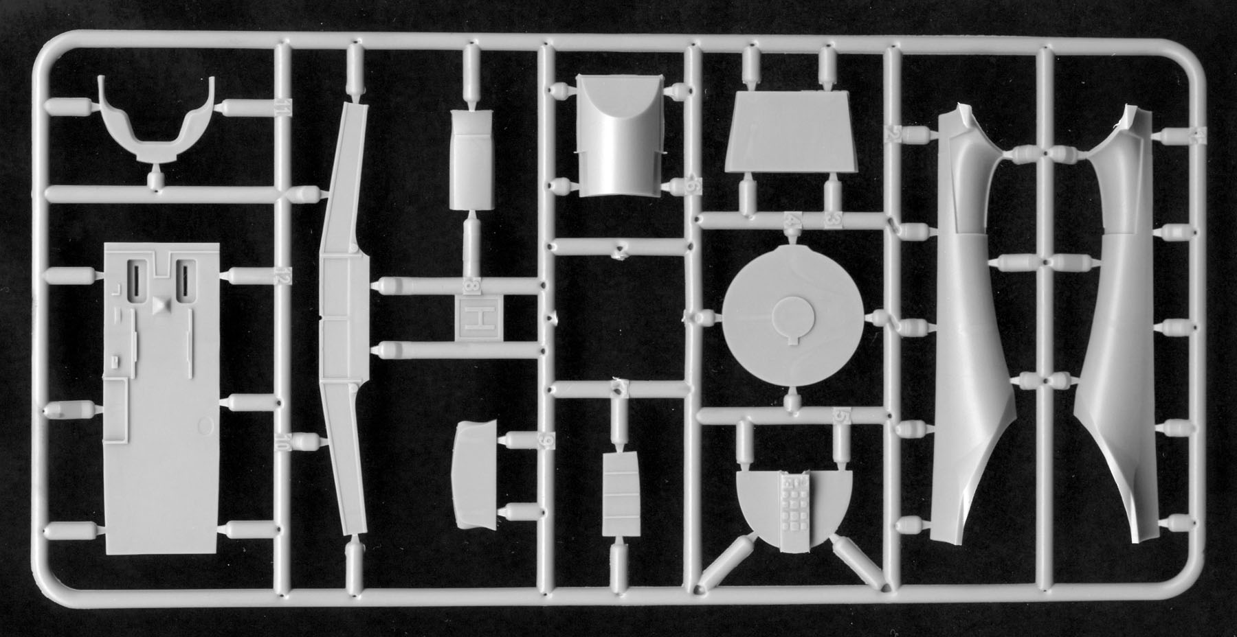 Dora Wings 48019 1/48 Marcel Bloch MB.152 (late) Parts Image 07