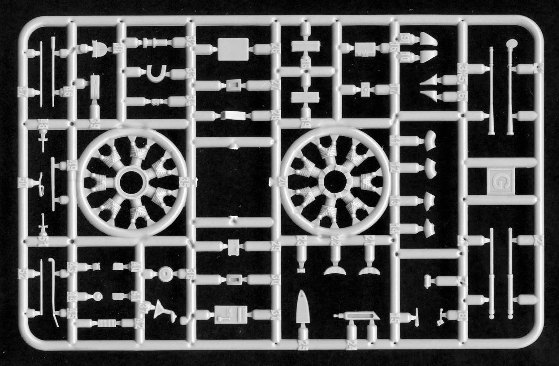 Dora Wings 48021 1/48 Marcel Bloch MB.155C.1 Parts Image 06