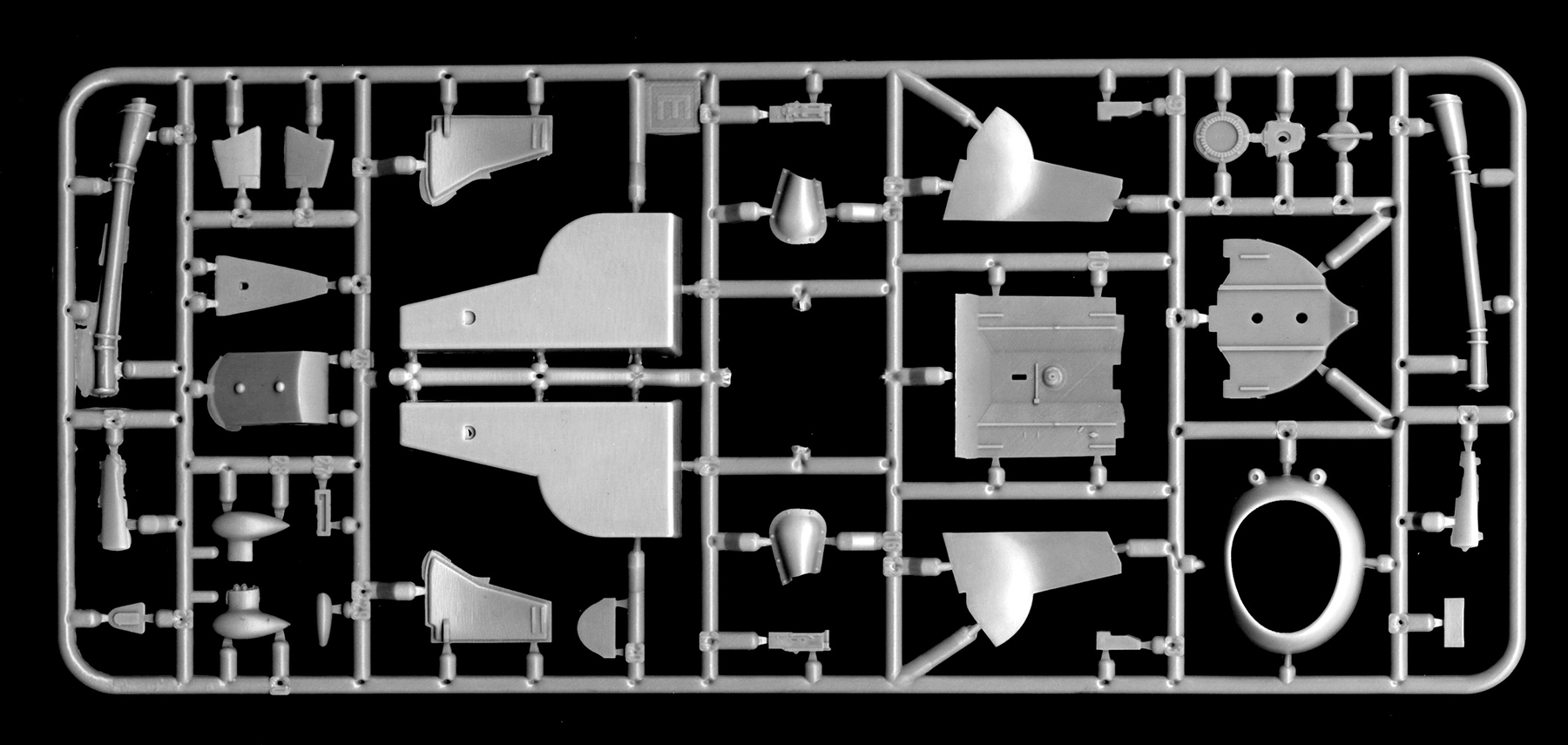 Dora Wings 48029 1/48 Republic P-43 Lancer Parts Image 05