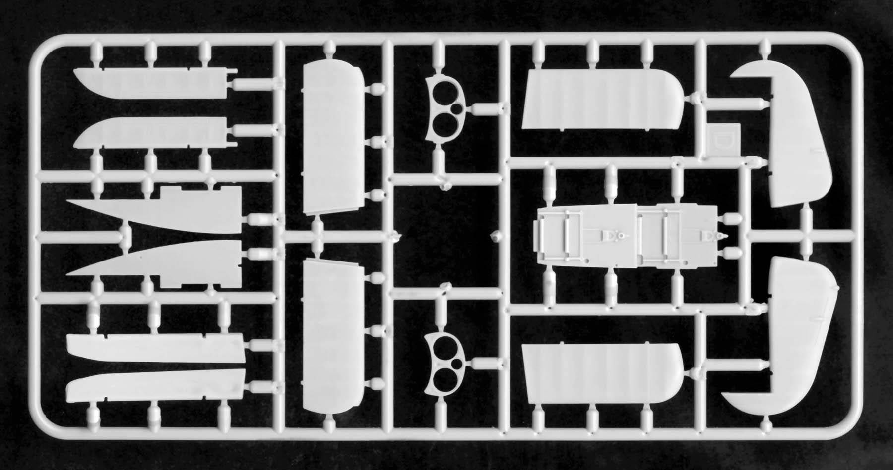 Dora Wings 48033 1/48 Miles M.9 Master Mk.I Parts Image 03