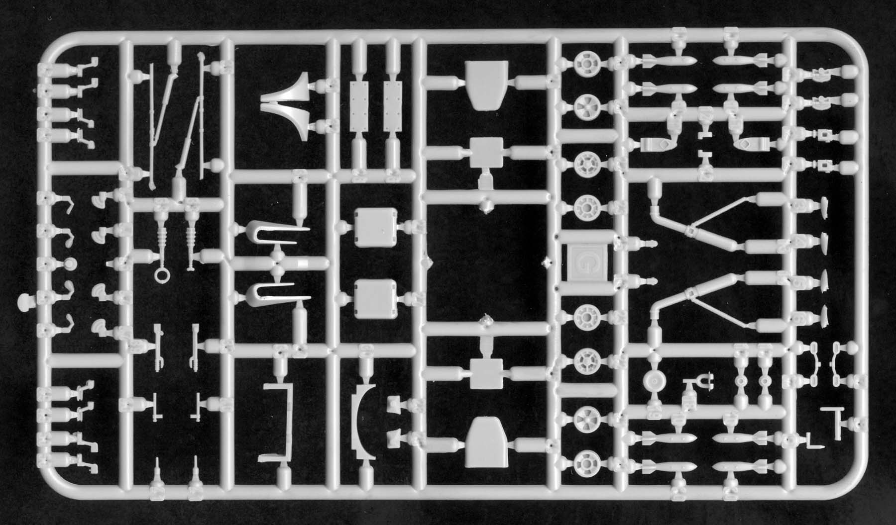 Dora Wings 48033 1/48 Miles M.9 Master Mk.I Parts Image 05