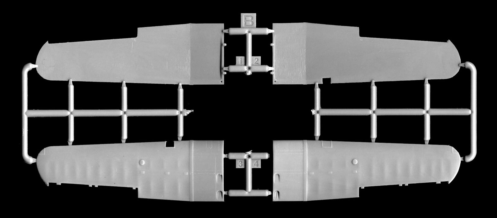 Dora Wings 72004 1/72 Percival Vega Gull Parts Image 02