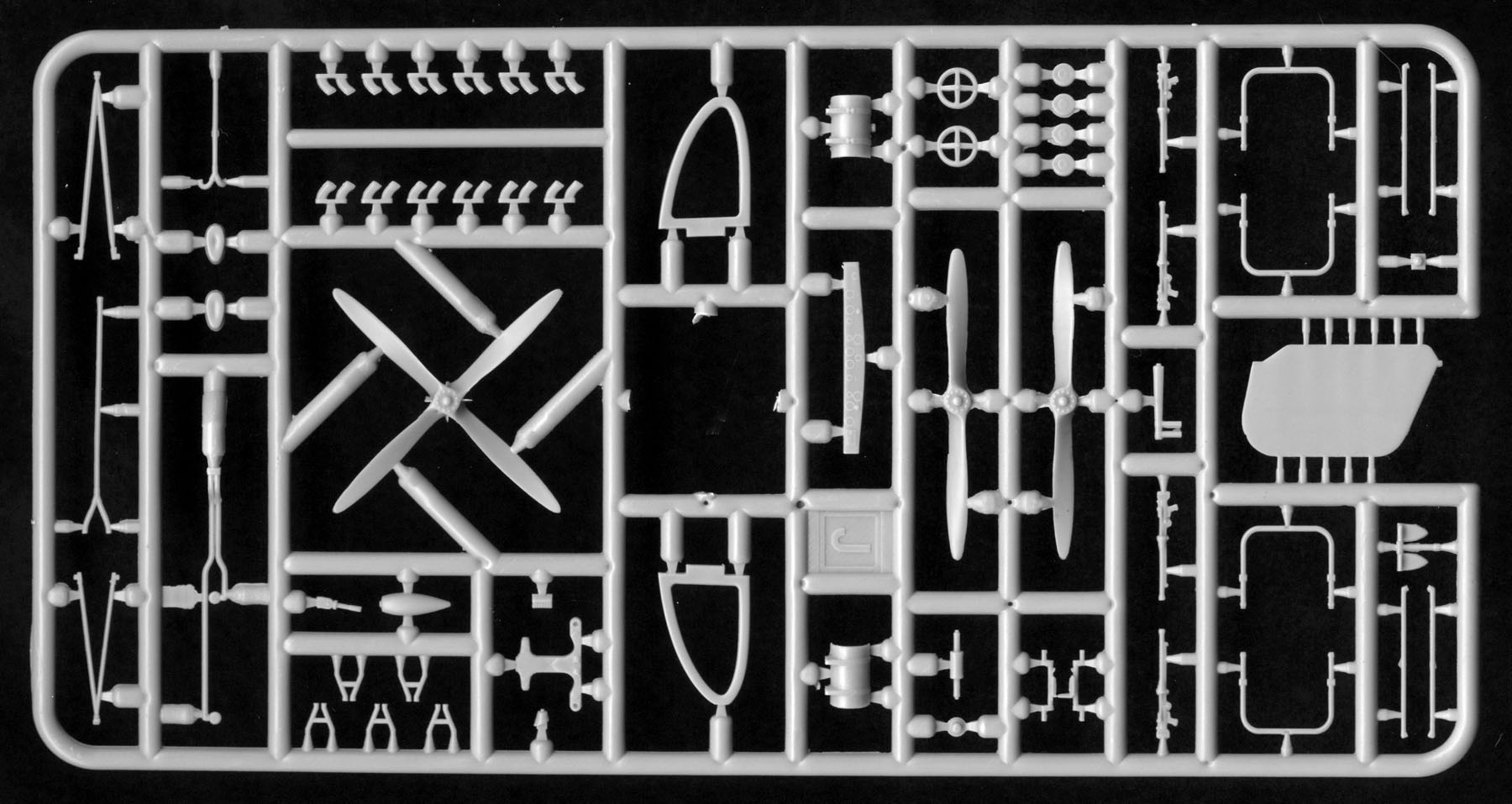 Dora Wings 72020 1/72 Savoia-Marchetti S.55 'Torpedo Bomber' Parts Image 02