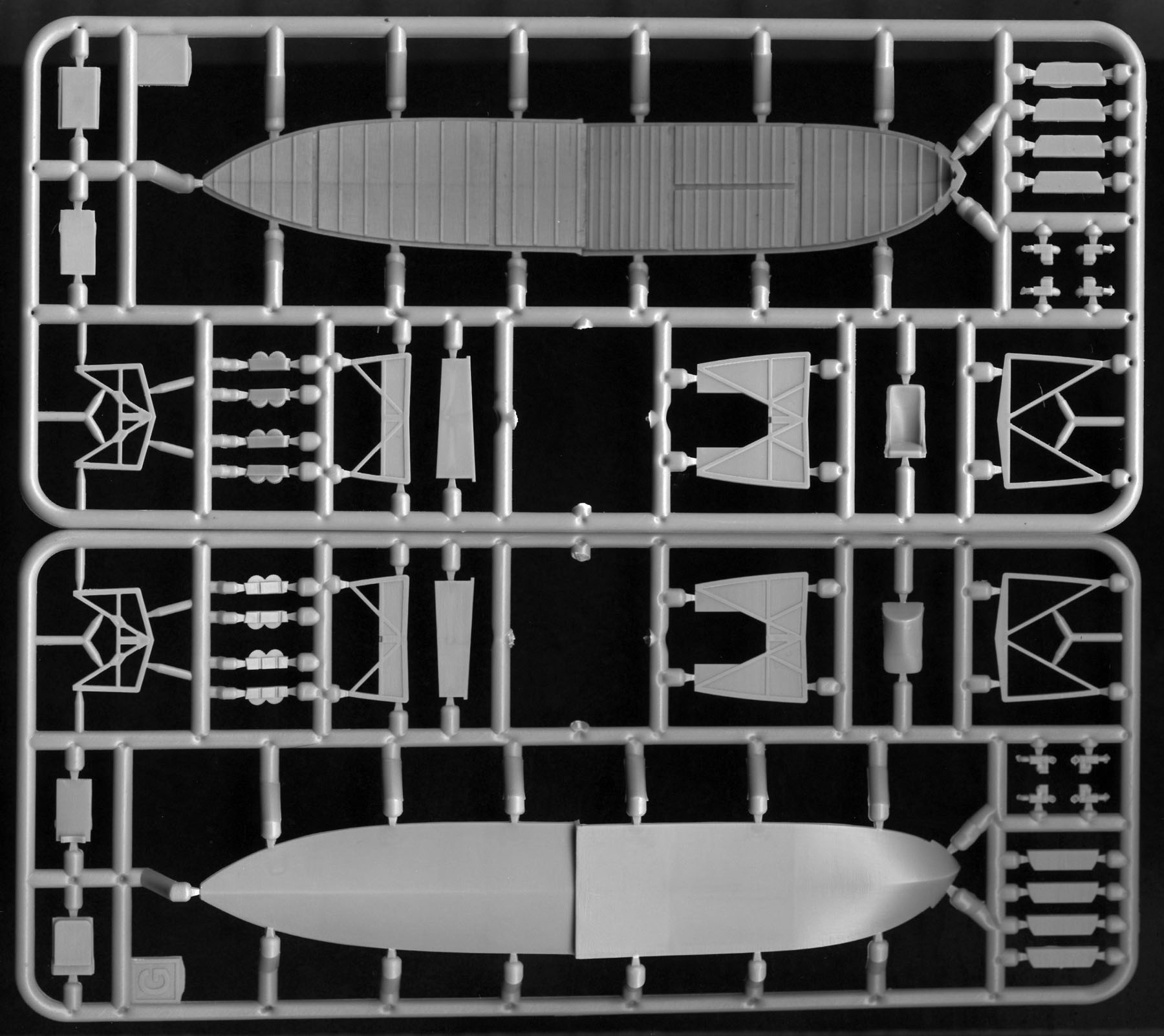 Dora Wings 72020 1/72 Savoia-Marchetti S.55 'Torpedo Bomber' Parts Image 08