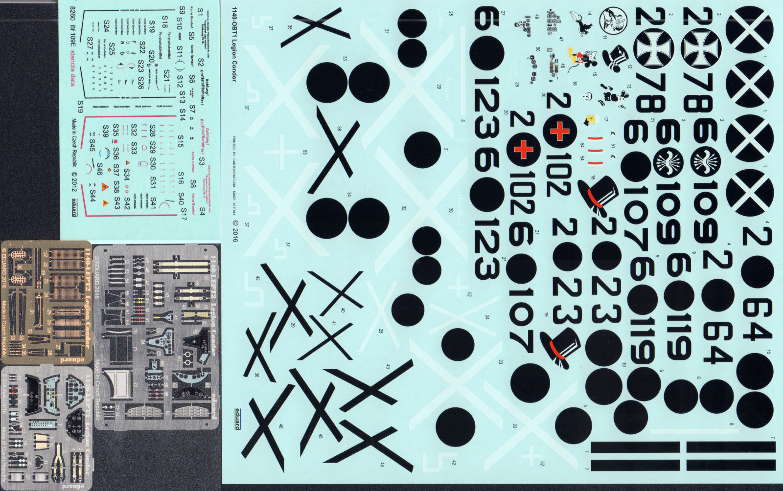 Eduard 1140 1/48 Legion Condor Kit First Look Image 05