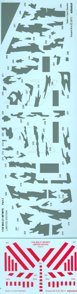 Eduard 1158 1/48 MiG-21MF/MFN in Czechoslovak Service First Look Image 10