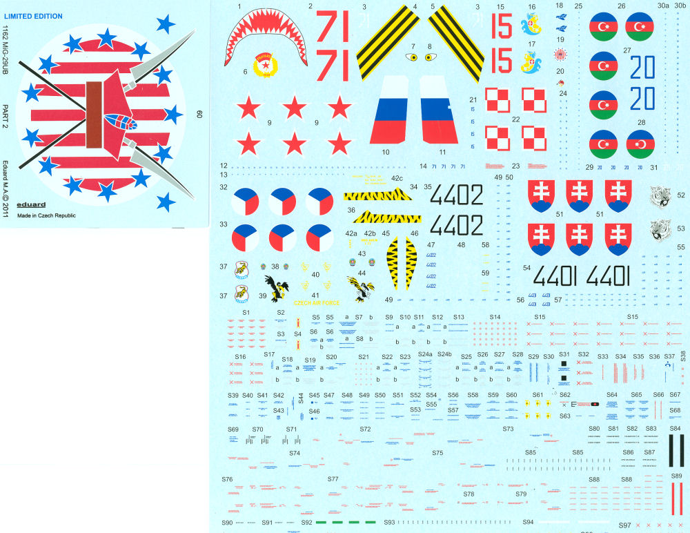 Eduard 1162 1/48 MiG-29UB Fulcrum First Look Image 07