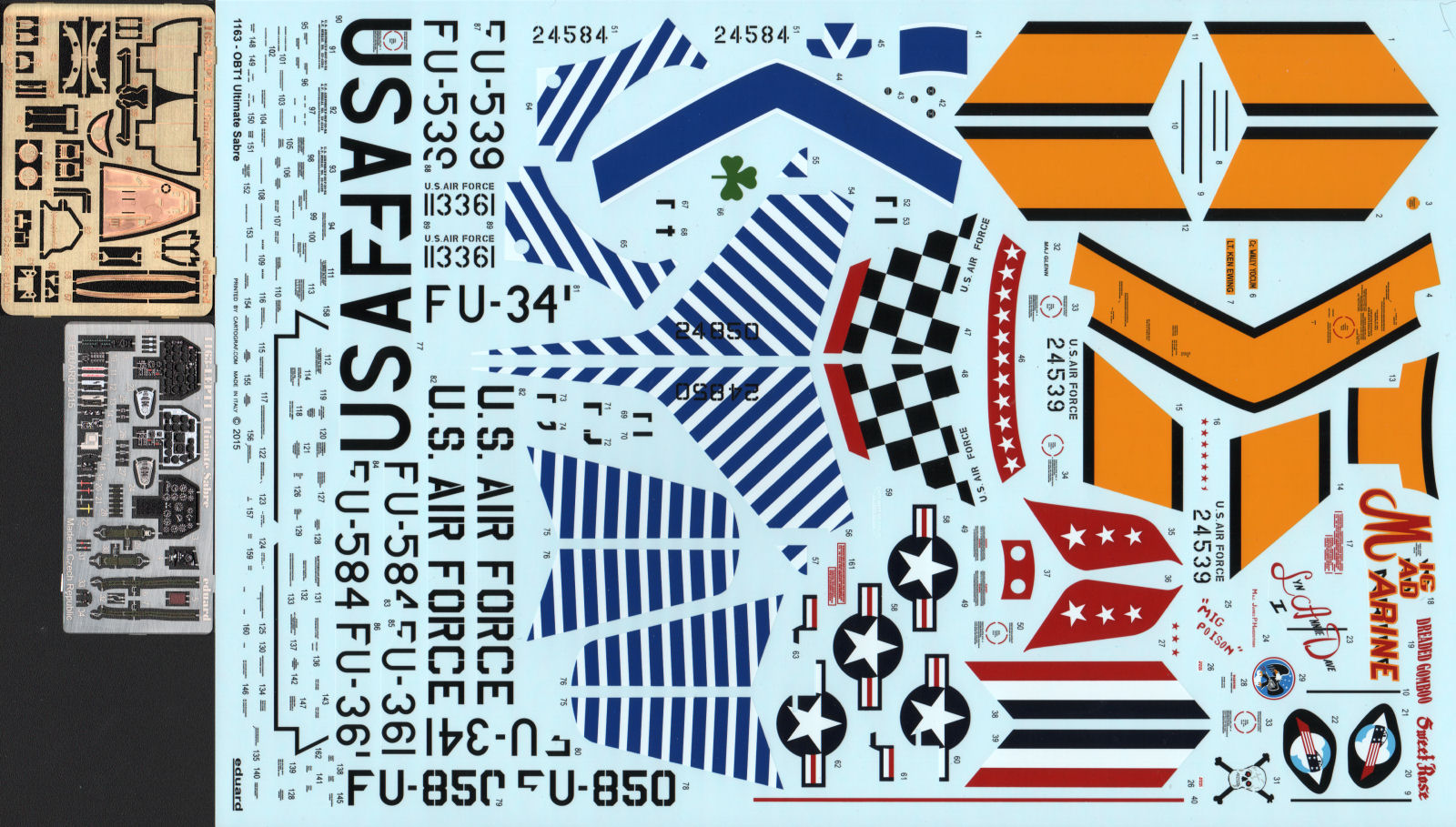 Eduard 1163 1/48 Ultimate Sabre First Look Image 05