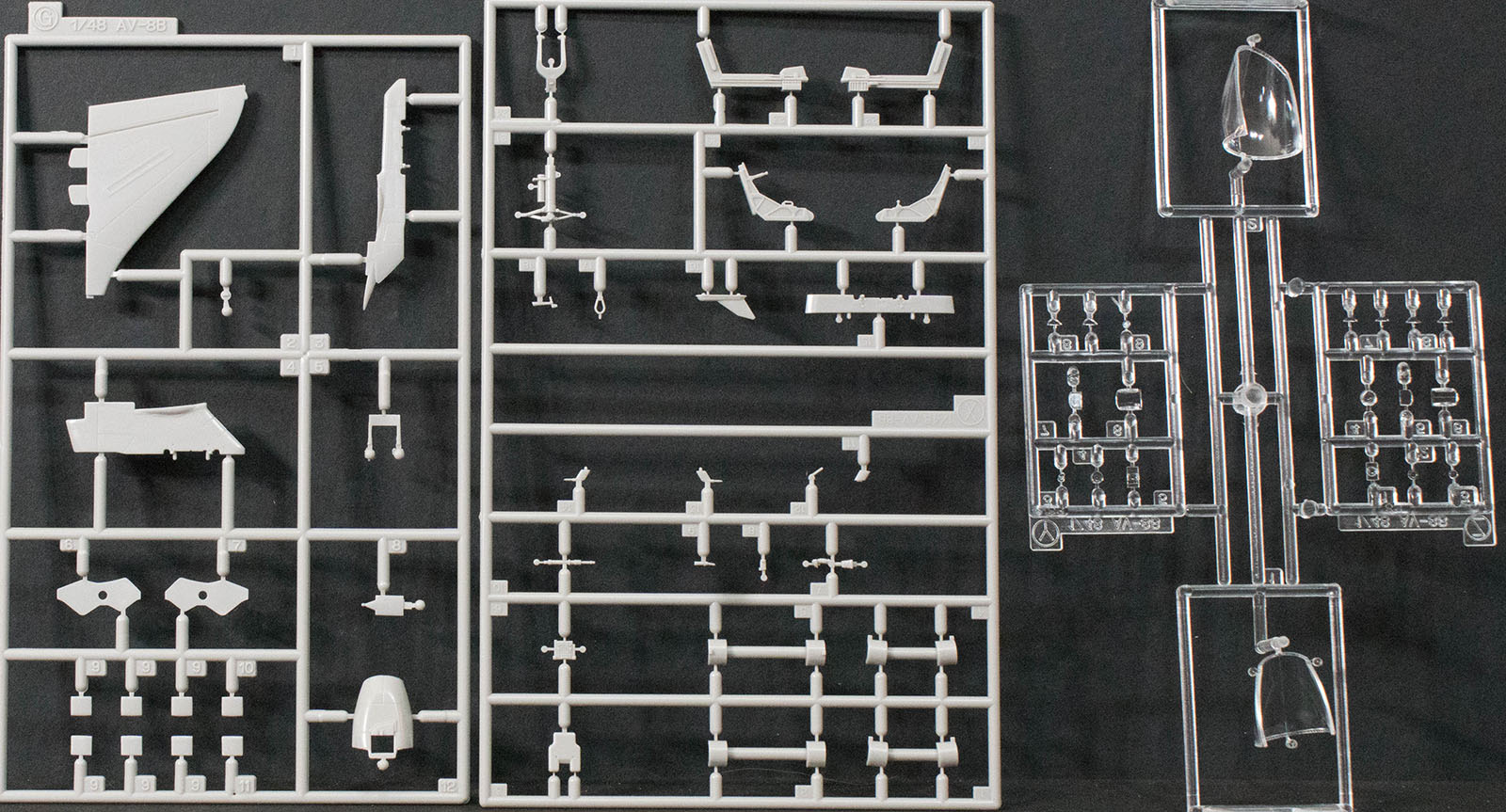 Eduard 1166 1/48 Harrier GR.7/9 Kit First Look Image 03