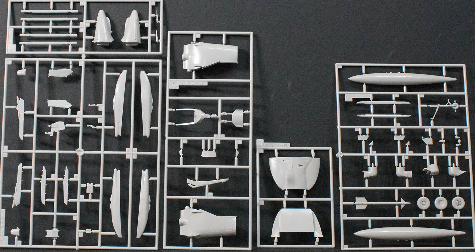 Eduard 1166 1/48 Harrier GR.7/9 Kit First Look Image 04