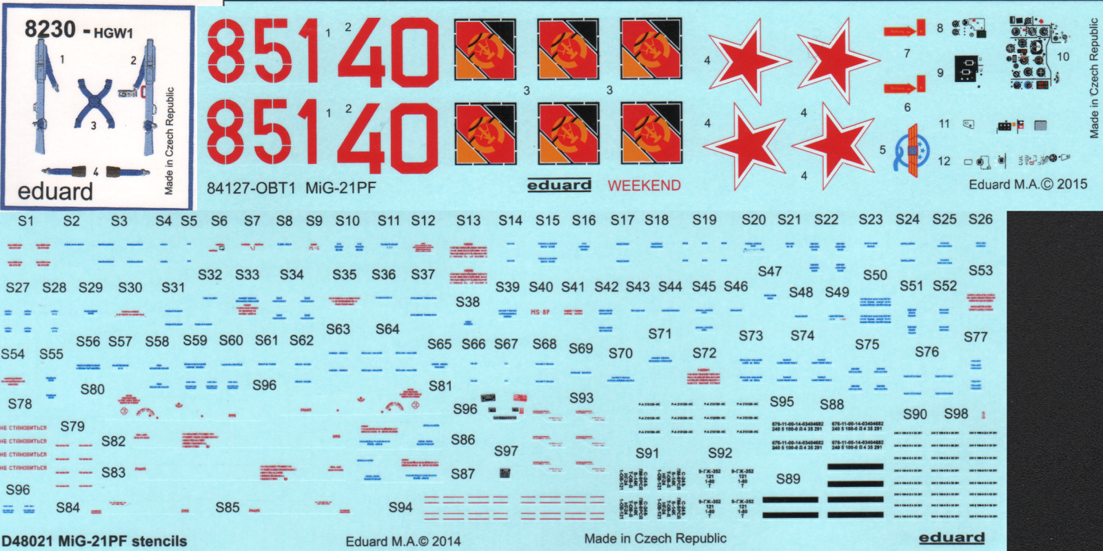 Eduard 84127 1/48 MiG-21PF First Look Image 04