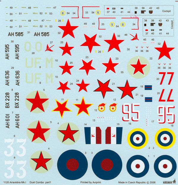 Eduard 1120 1/48 Airacobra Mk.I Dual Combo Kit First Look Image 07