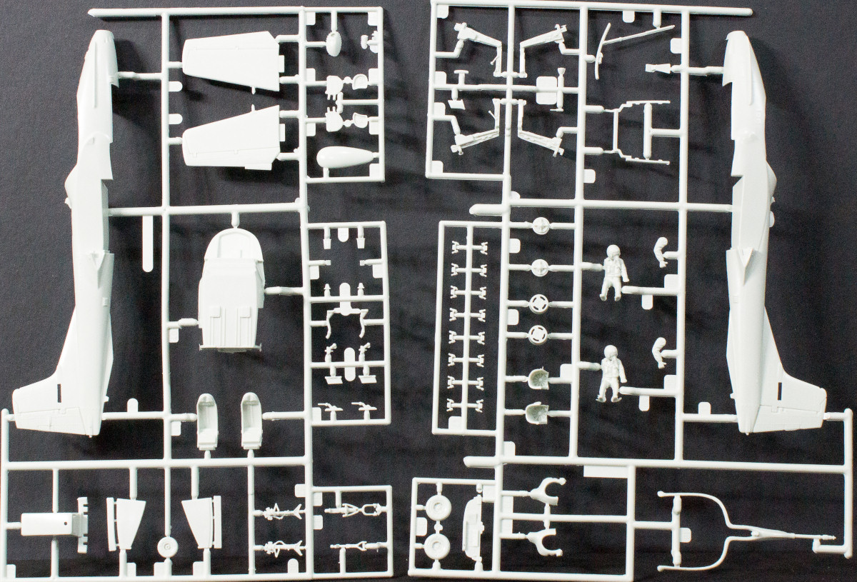 Encore Models 48002 1/48 A-37B/OA-37B Dragonfly Parts Image 01