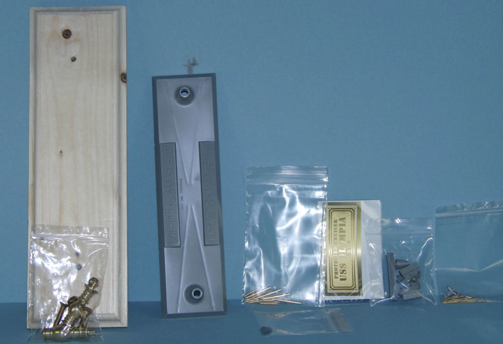 Encore Models 85001 1/232 Protected Cruiser USS Olympia Parts Image 05