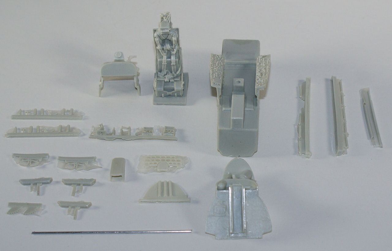 Fisher Model and Pattern 3212 1/32 Douglas F4D-1 Skyray Parts Image 04
