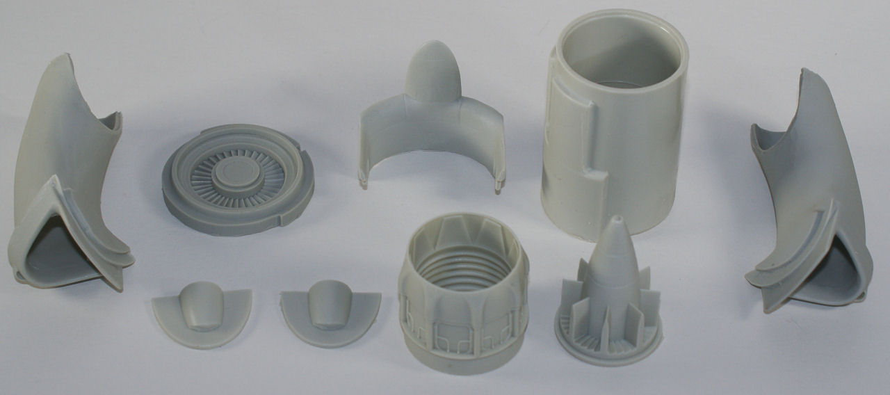Fisher Model and Pattern 3212 1/32 Douglas F4D-1 Skyray Parts Image 05