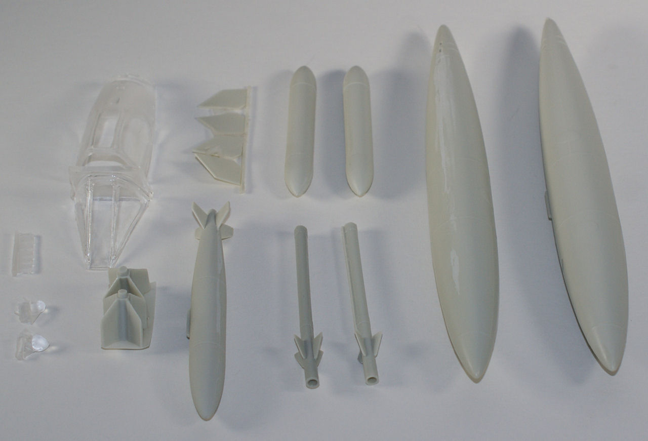 Fisher Model and Pattern 3212 1/32 Douglas F4D-1 Skyray Parts Image 08