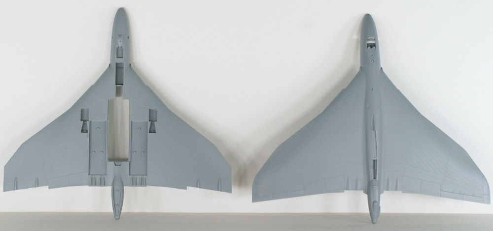 Great Wall Hobbies 1001 1/144 Vulcan B.2 Parts Image 01