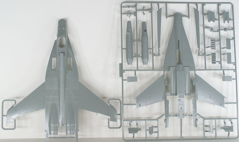 Great Wall Hobby 4811 1/48 MiG-29 9-12 Fulcrum A (Late) Parts Image 01