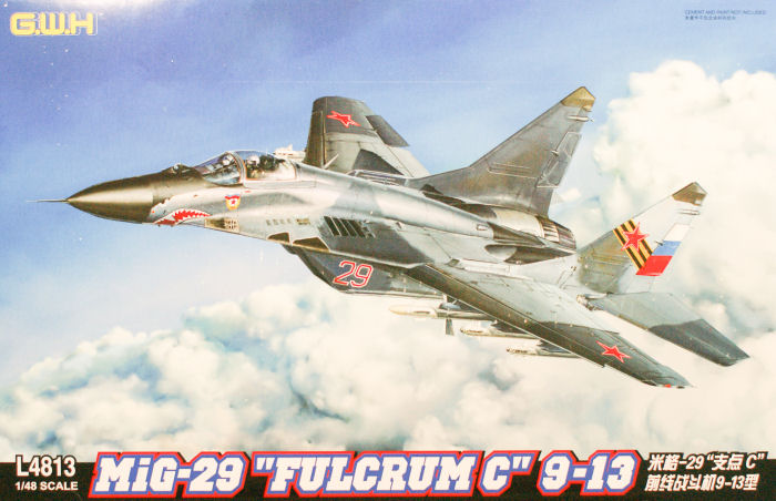 Great Wall Hobbies 4813 1/48 MiG-29 9-13 Fulcrum C Kit First Look