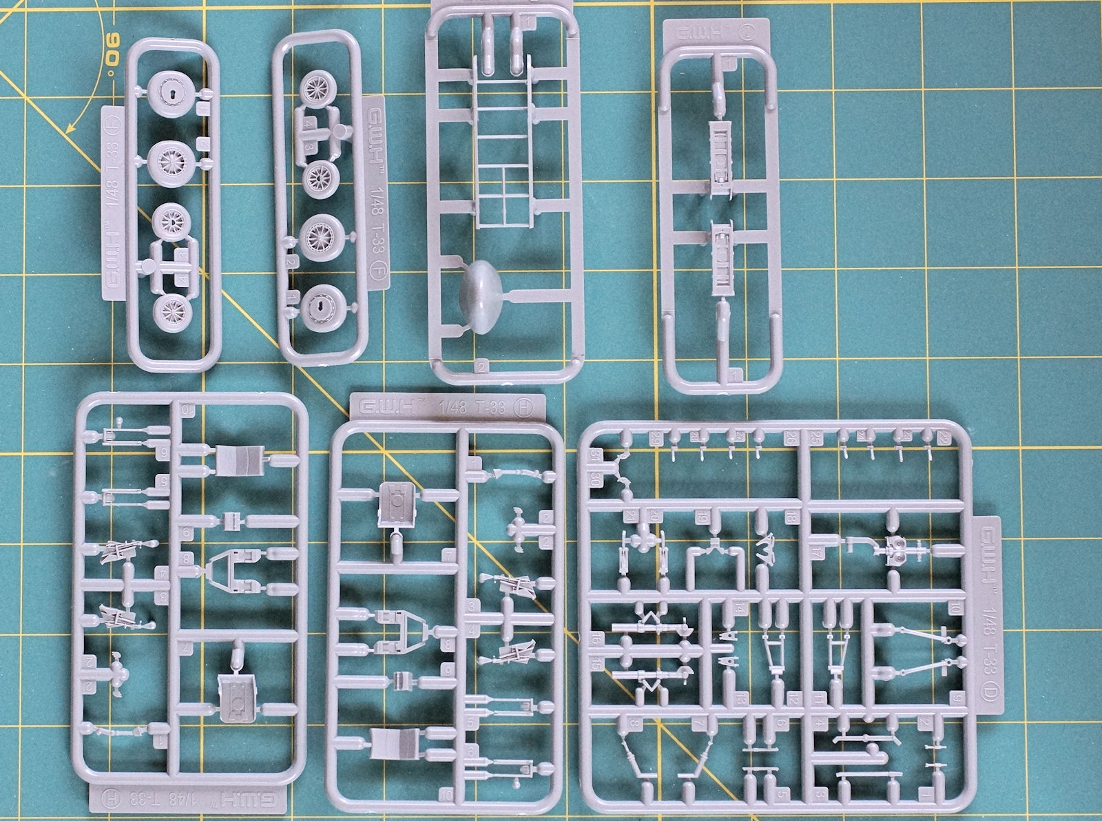 Great Wall Hobby 4819 1/48 T-33A Shooting Star Parts Image 03