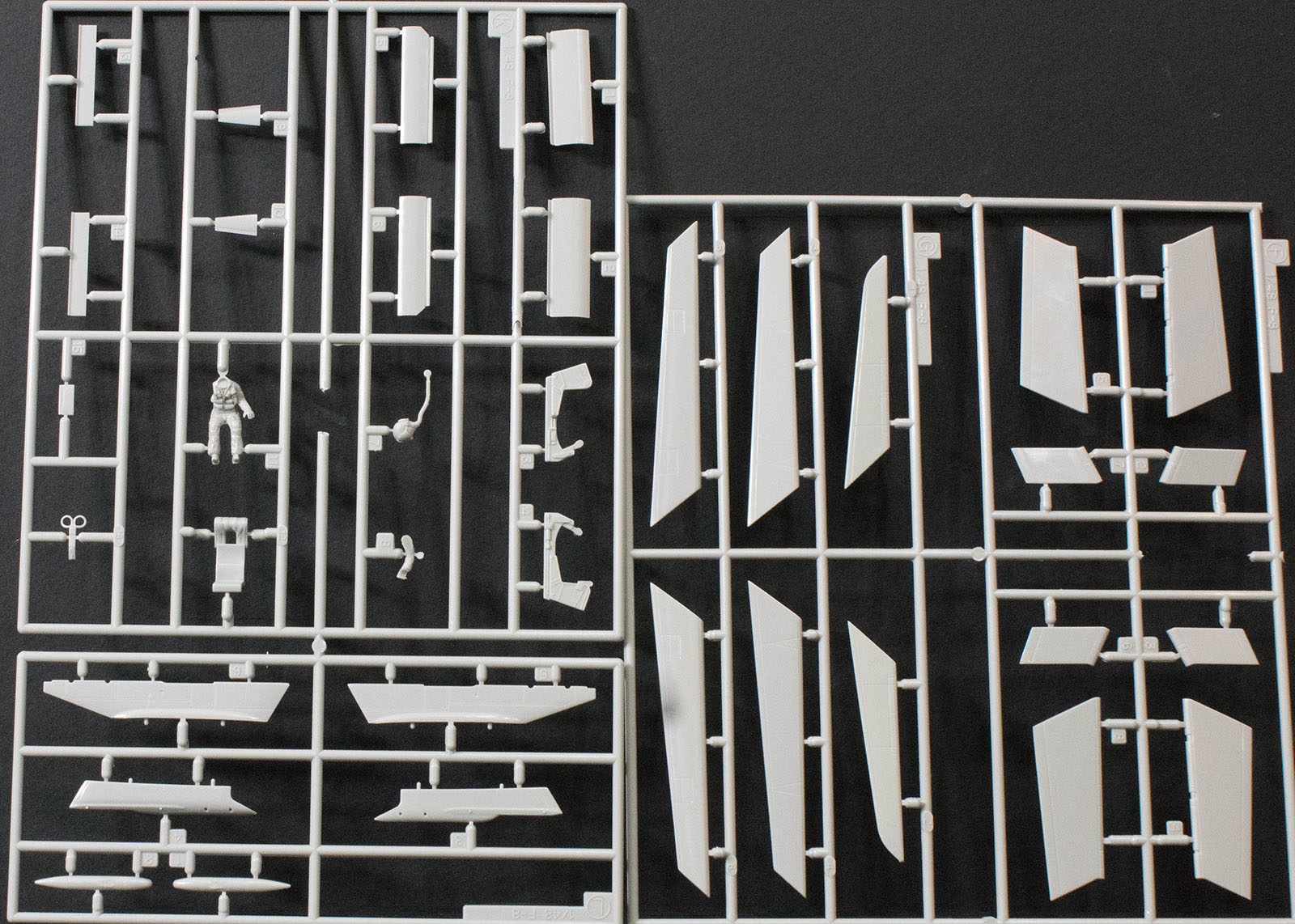 Hasegawa 07225 1/48 F-8E Crusader Kit First Look Image 03