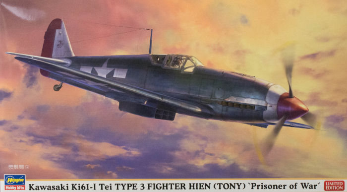 Hasegawa 1/48 Ki-61-I Tei Type 3 Hien (Tony) 'Prisoner of War' Kit First Look