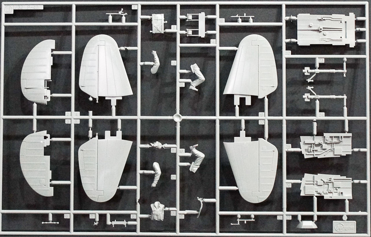 Hasegawa 08232 1/32 Curtiss P-40N Warhawk First Look Image 04
