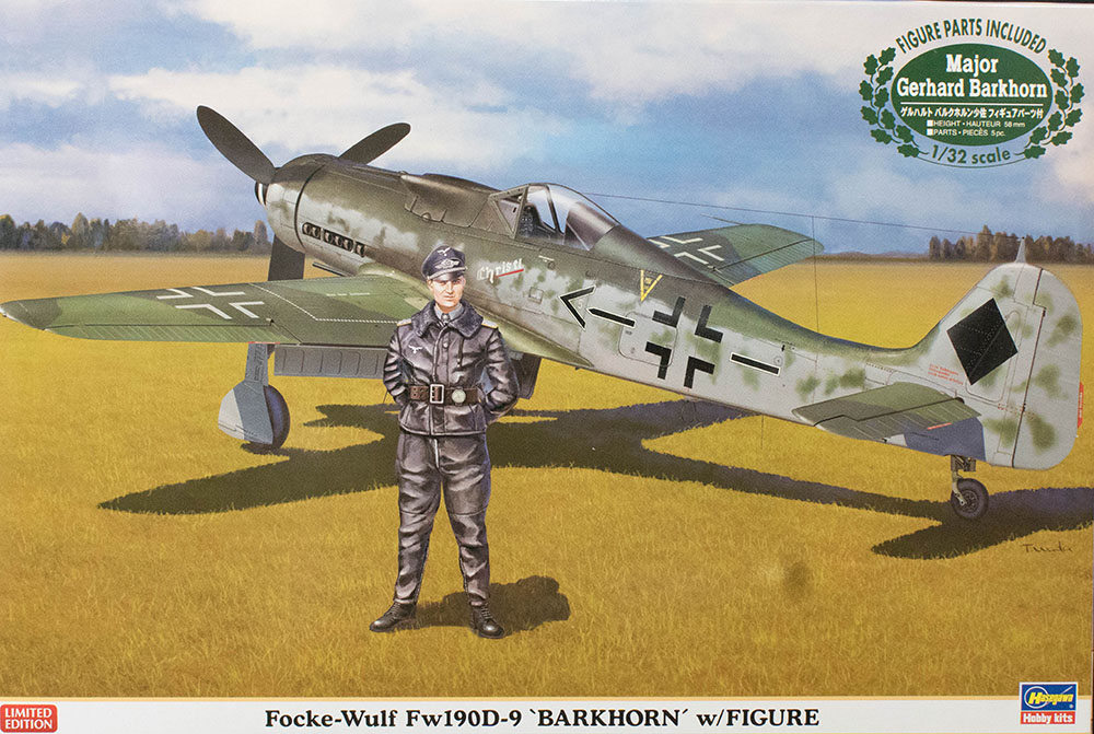 Hasegawa 051 1 32 Focke Wulf Fw 190d 9 Barkhorn Kit First Look