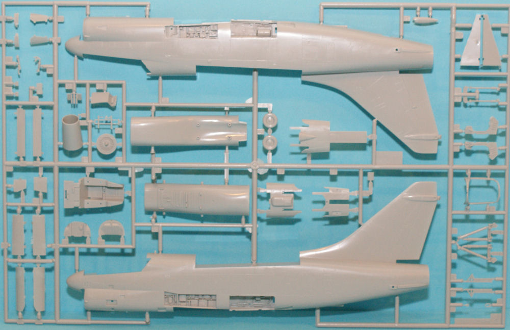 Hasegawa 09830 1/48 A-7D Corsair II Kit First Look