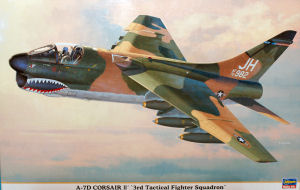 Hasegawa 09830 1/48 A-7D Corsair II Kit First Look