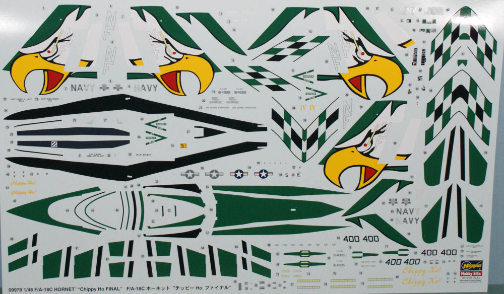 Hasegawa 09979 1/48 F/A-18C Hornet 'Chippy Ho Final' Review Image 06