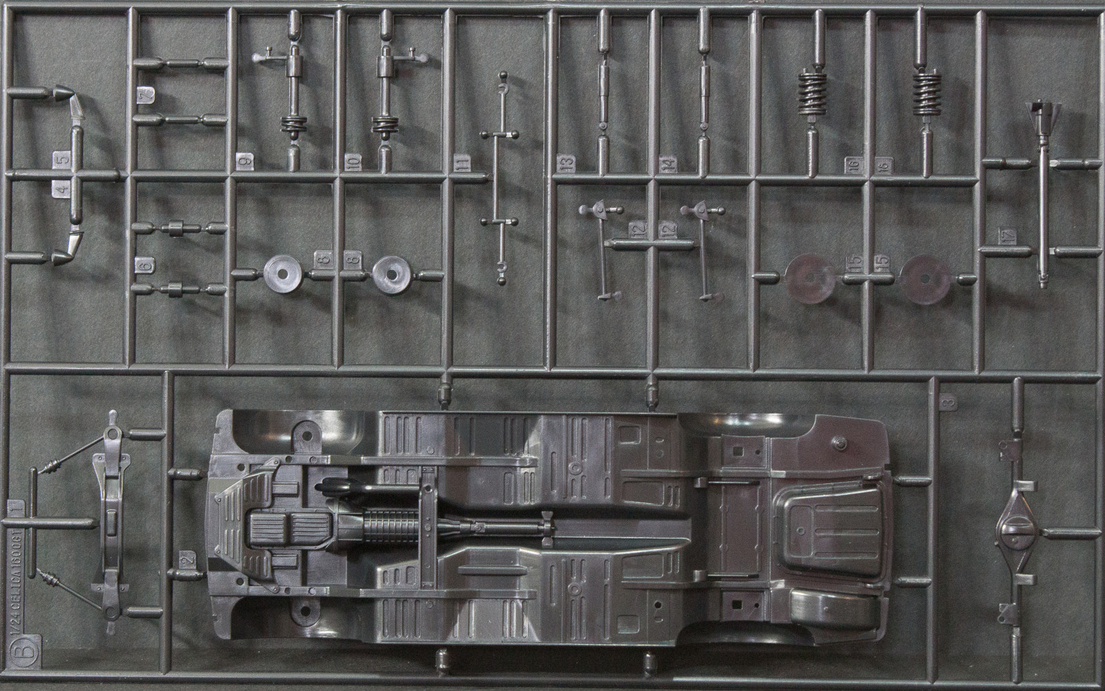 Hasegawa 20265 1/24 Toyota Celica 1600GT Kit First Look Image 03
