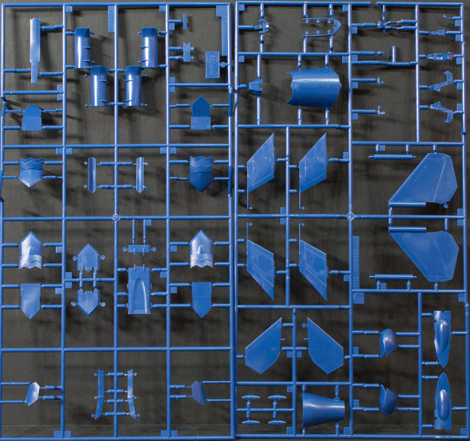 Hasegawa 52116 1/72 ASF-X Shinden II Review Image 02