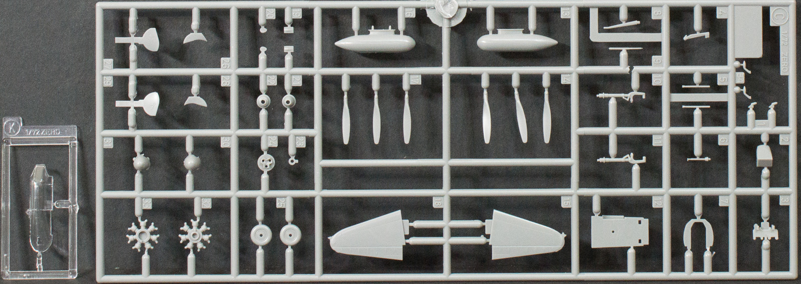 Hasegawa 52127 1/72 Mitsubishi A6M2b Zero Fighter Type 21 Combo Kit First Look Image 02
