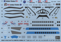 Space Shuttle Orbiter and Boeing 747 Kit