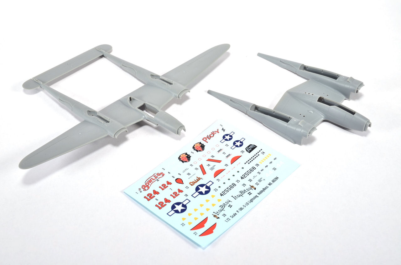 Hobby Boss 80284 1/72 P-38L-5-LO Lightning Kit Image 02