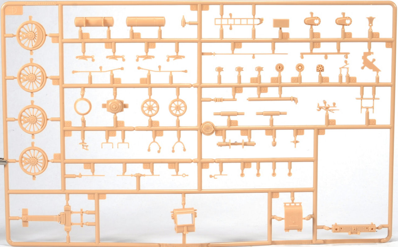 Hobby Boss 82914 1/72 German Dampflokomotive BR86 Kit Image 04
